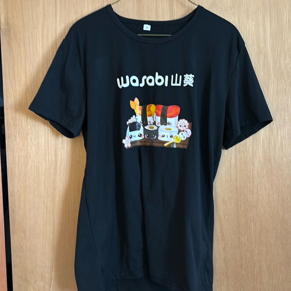 Wasabi black short sleeve T shirt s